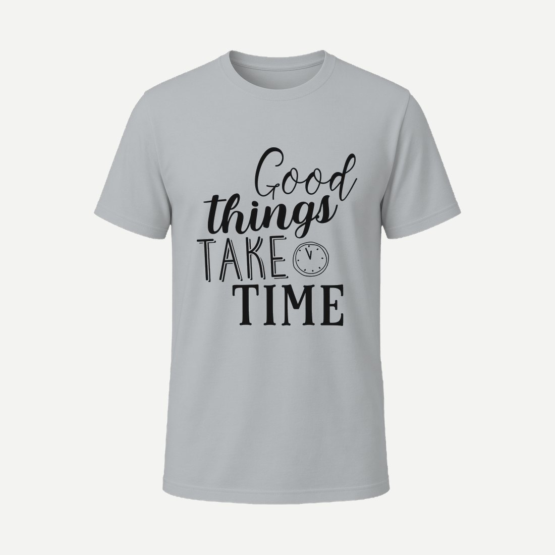 Good Things Take Time 01 Charcoal