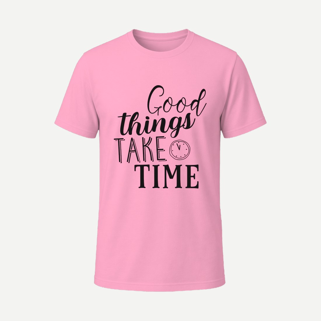 Good Things Take Time 01 Pink