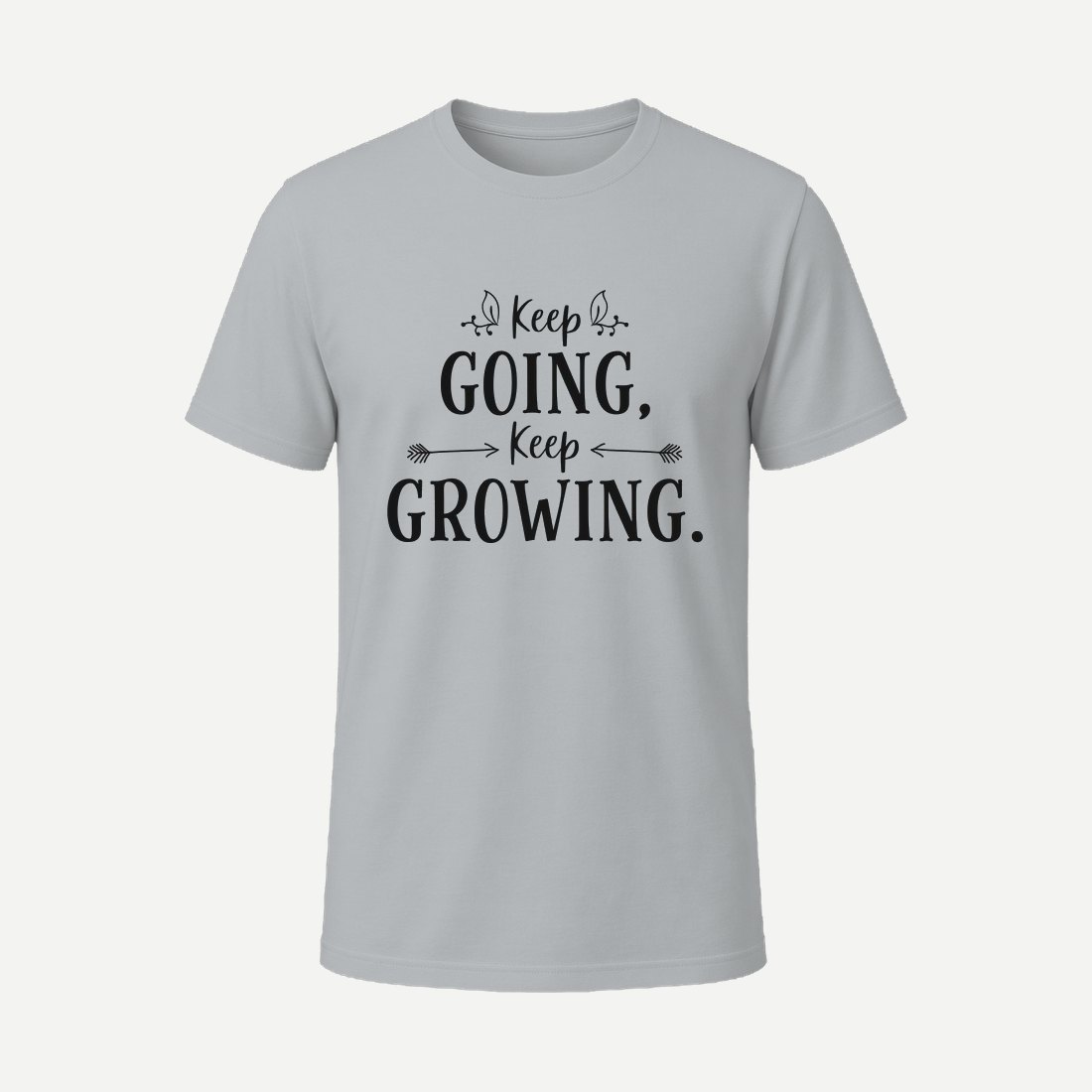 Keep Growing 01 Charcoal
