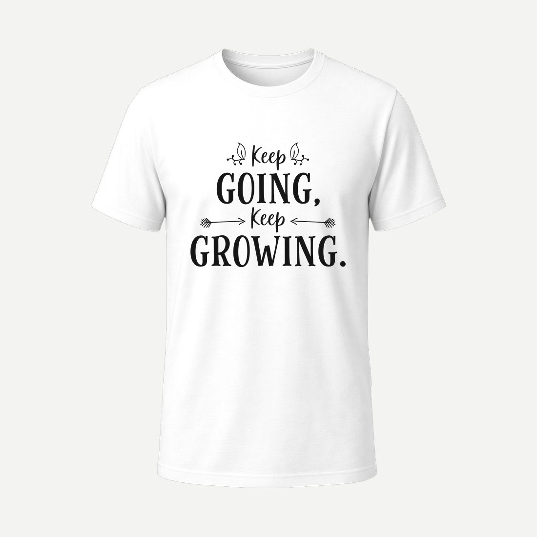 Keep Growing 01 White