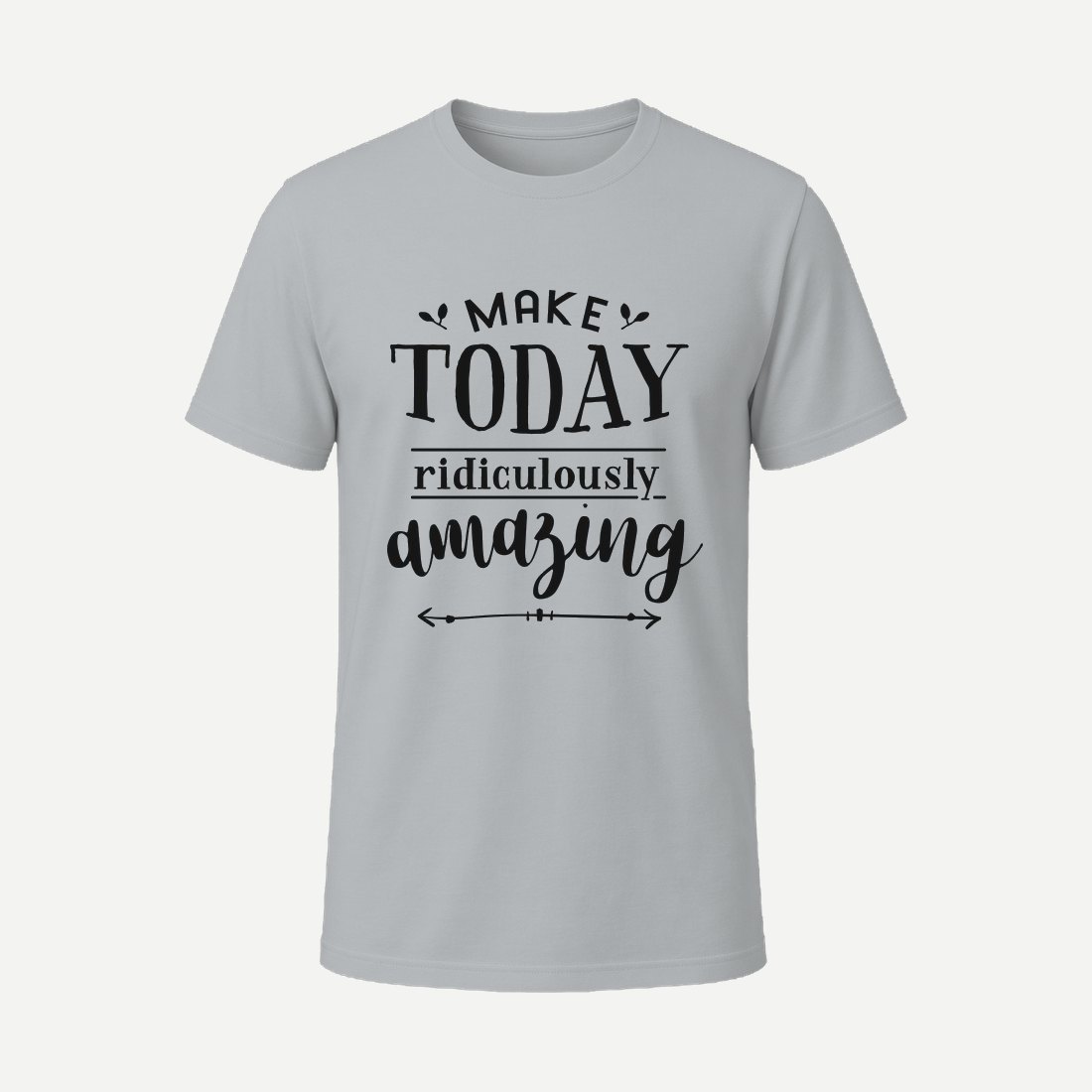 Make Today Amazing Charcoal