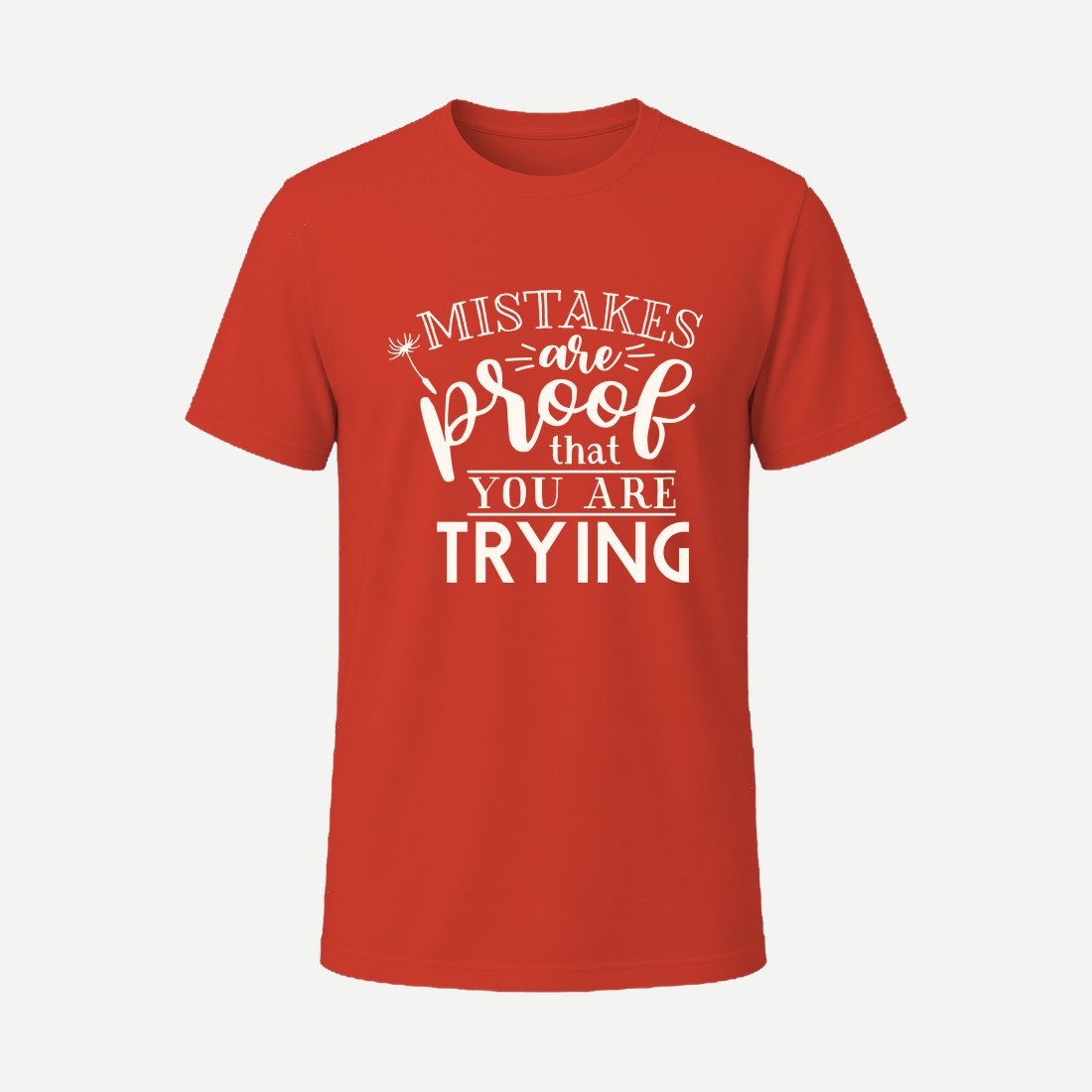 Mistakes Are Proof Red
