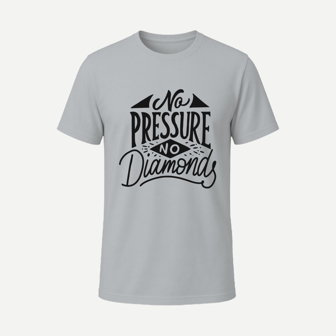 No Pressure No Diamond Charcoal
