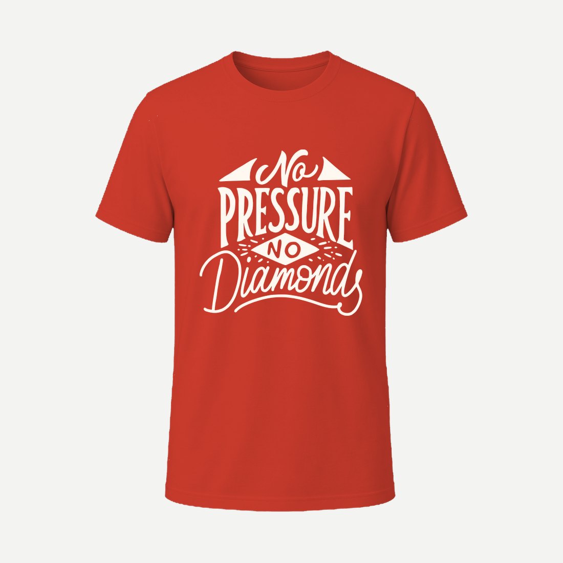 No Pressure No Diamond Red