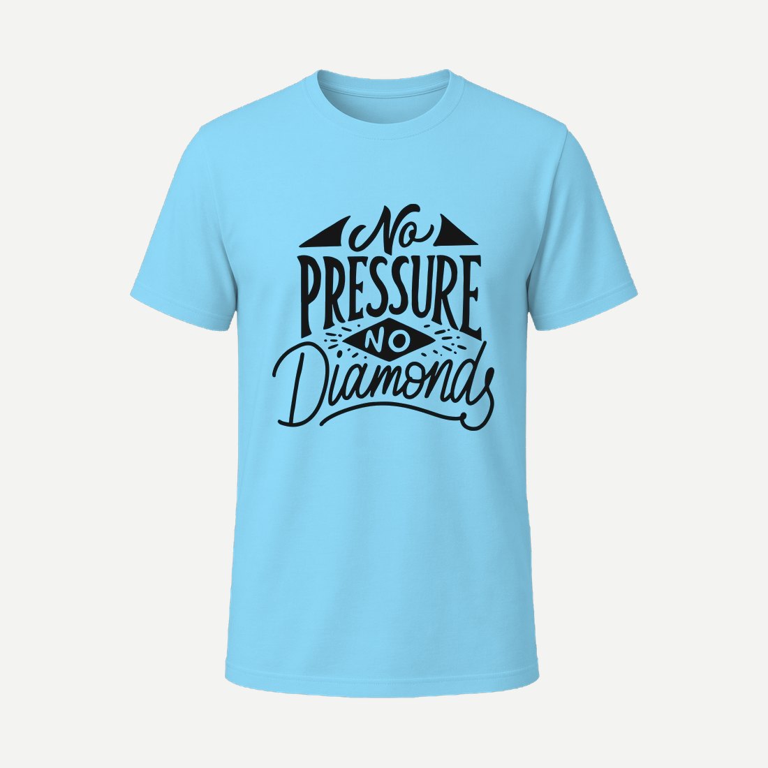 No Pressure No Diamond Sky Blue