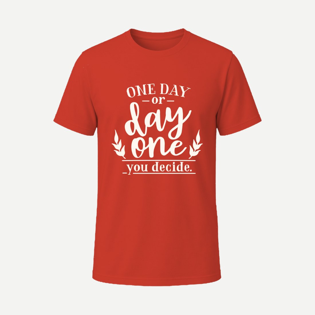 One Day Or Day One Red