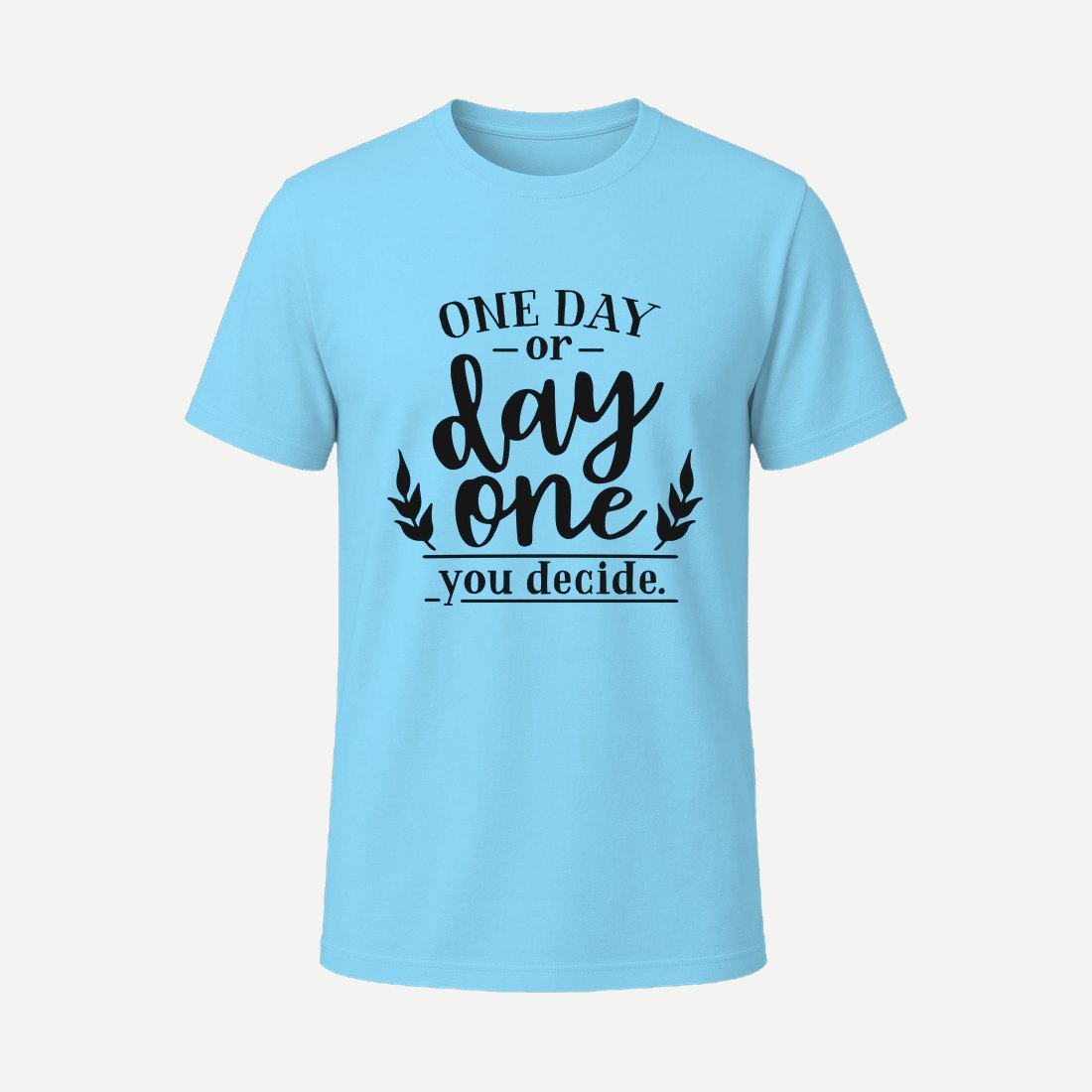 One Day Or Day One Sky Blue