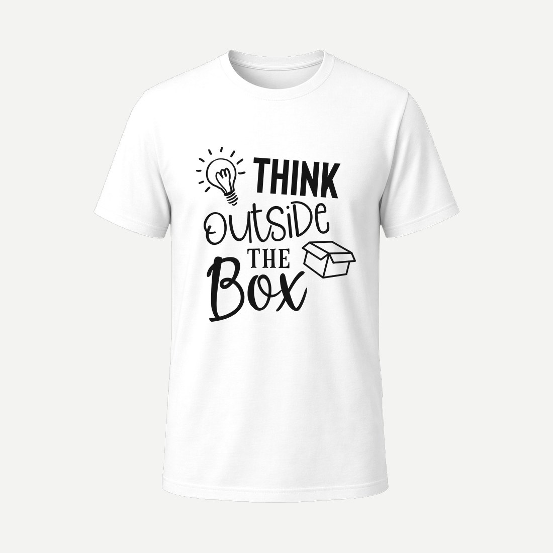 Think Outside Box 01 White