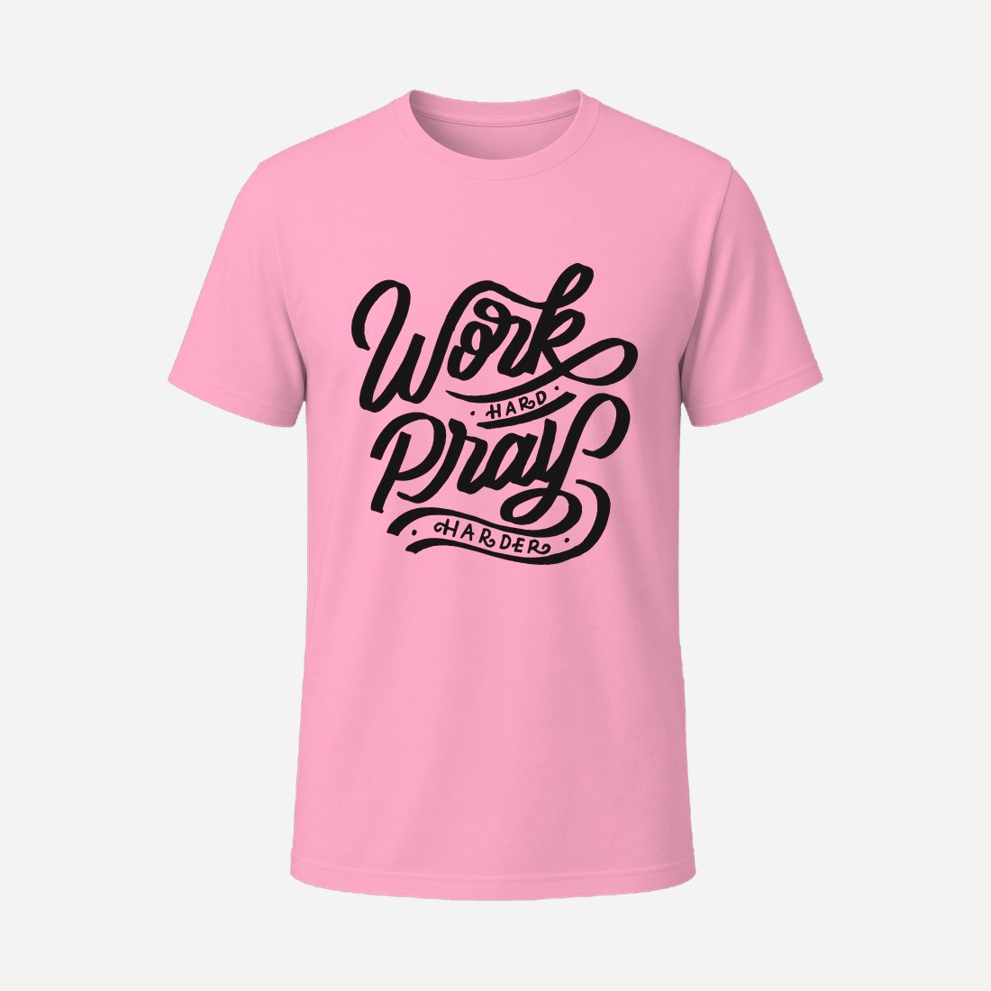 Work Hard Paly Harder Pink