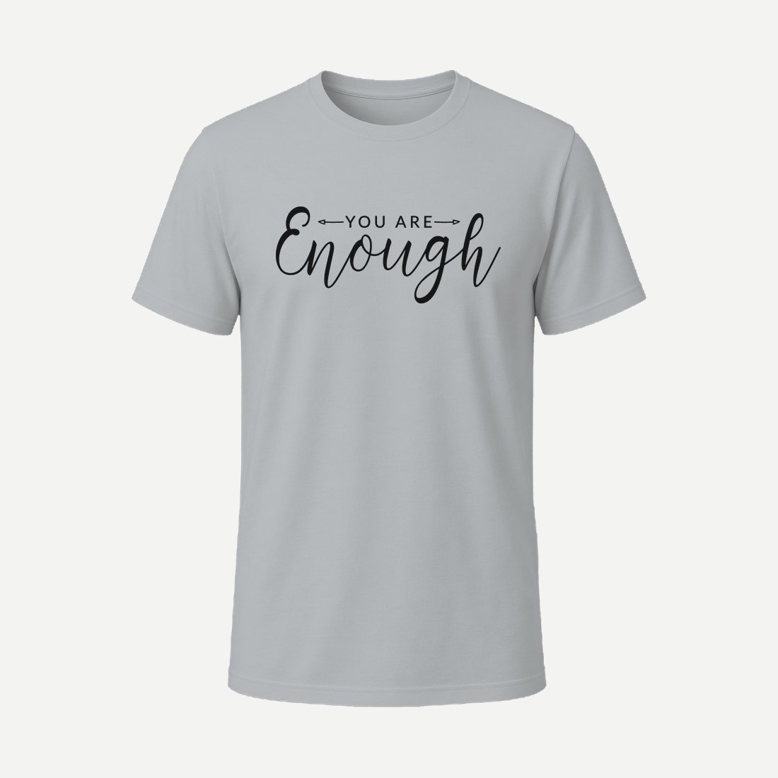 You Are Enough 01 Charcoal