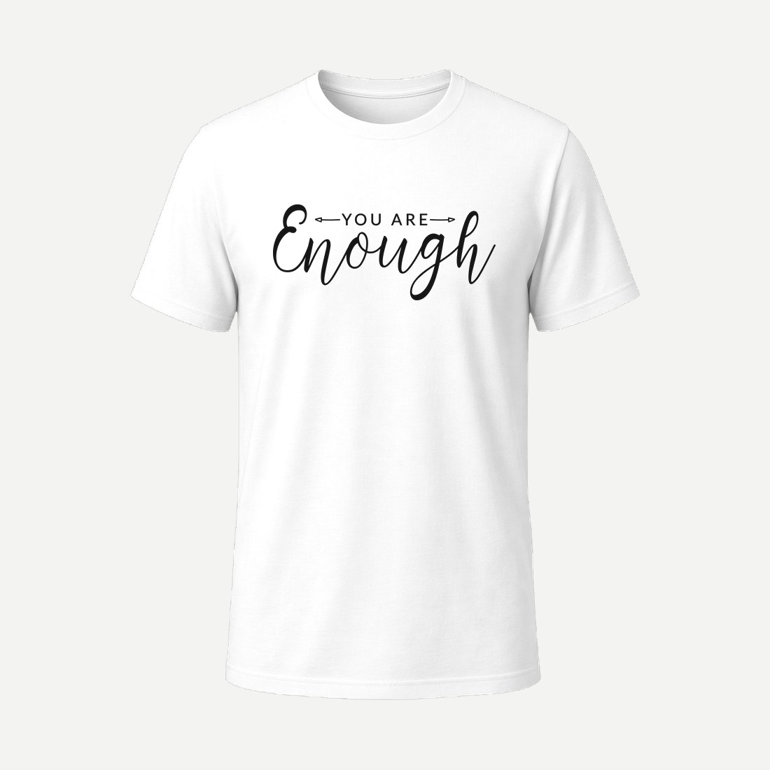 You Are Enough 01 White