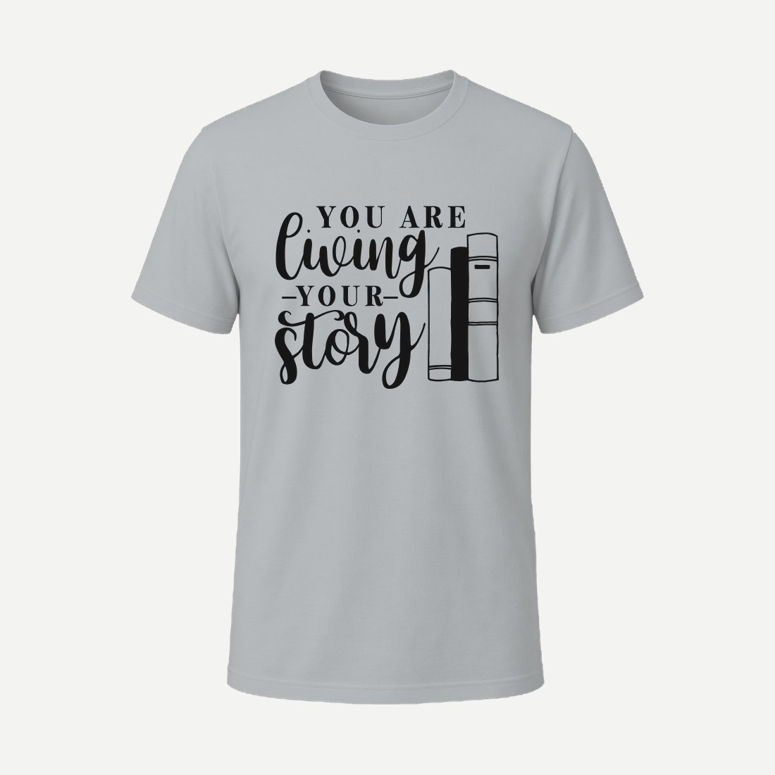You Are Living Your Story Charcoal