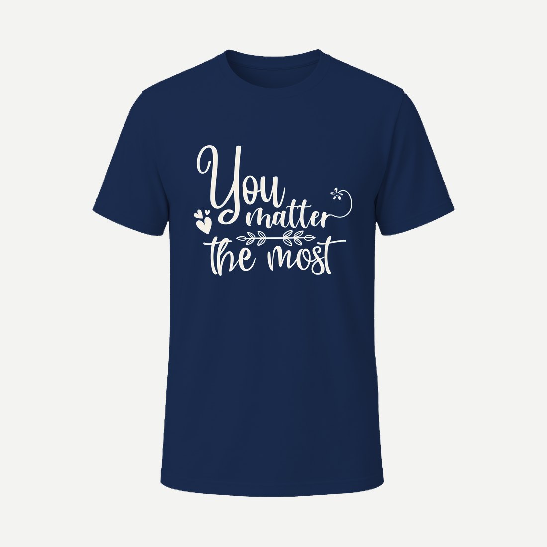 You Matter the Most 01 Navy