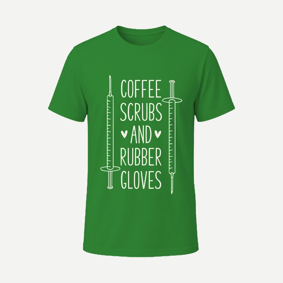 Coffee Scrubs and Rubber Gloves 01 Green