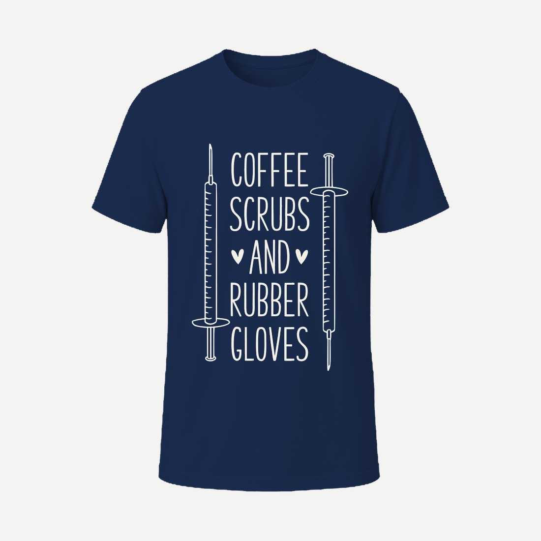 Coffee Scrubs and Rubber Gloves 01 Navy