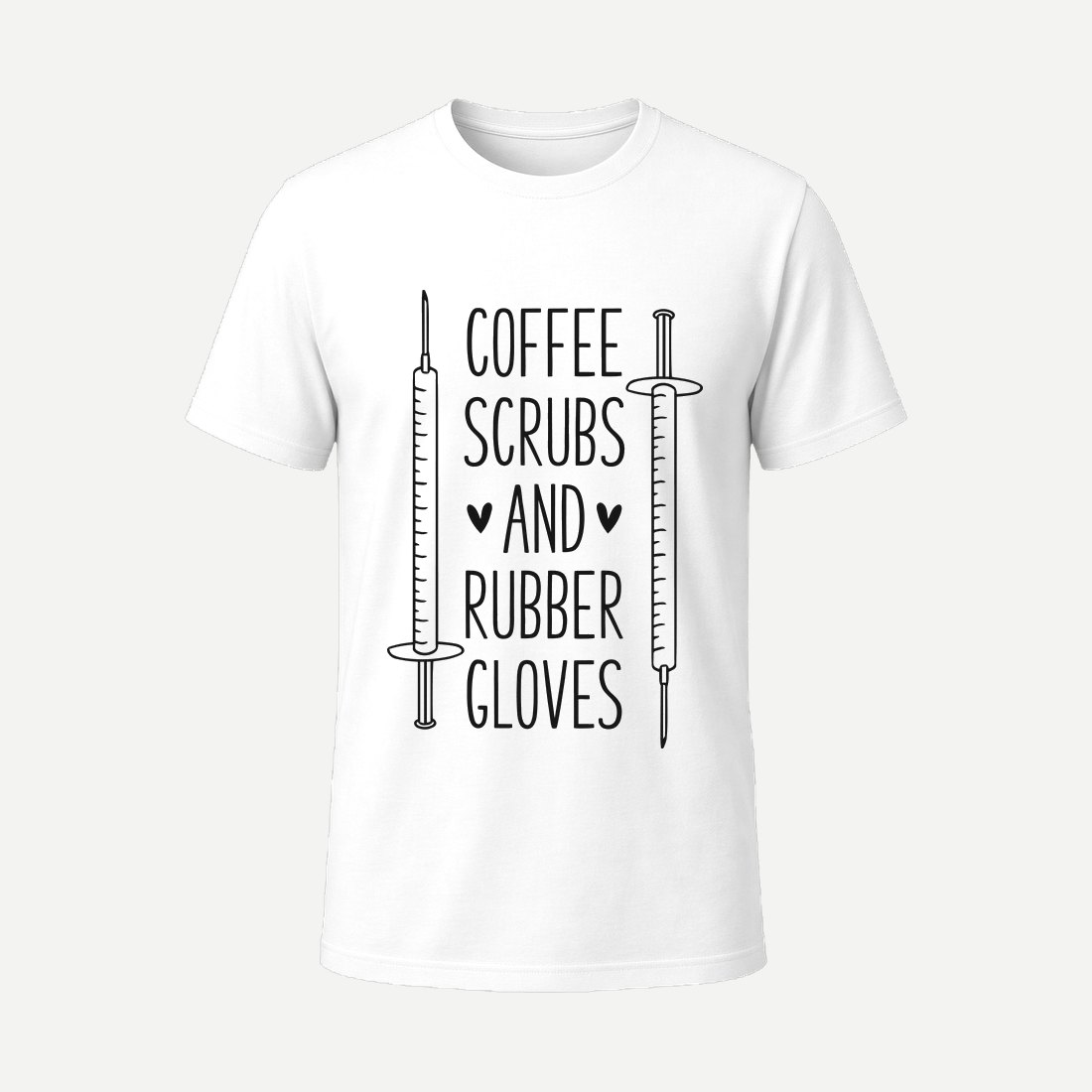 Coffee Scrubs and Rubber Gloves 01 White