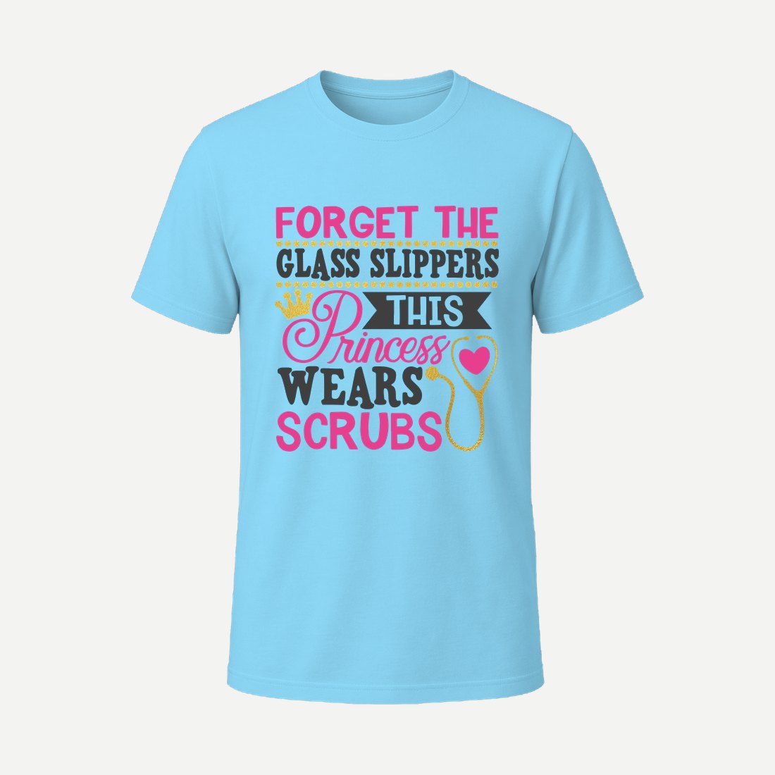 Forget the Glass Slippers Sky Blue