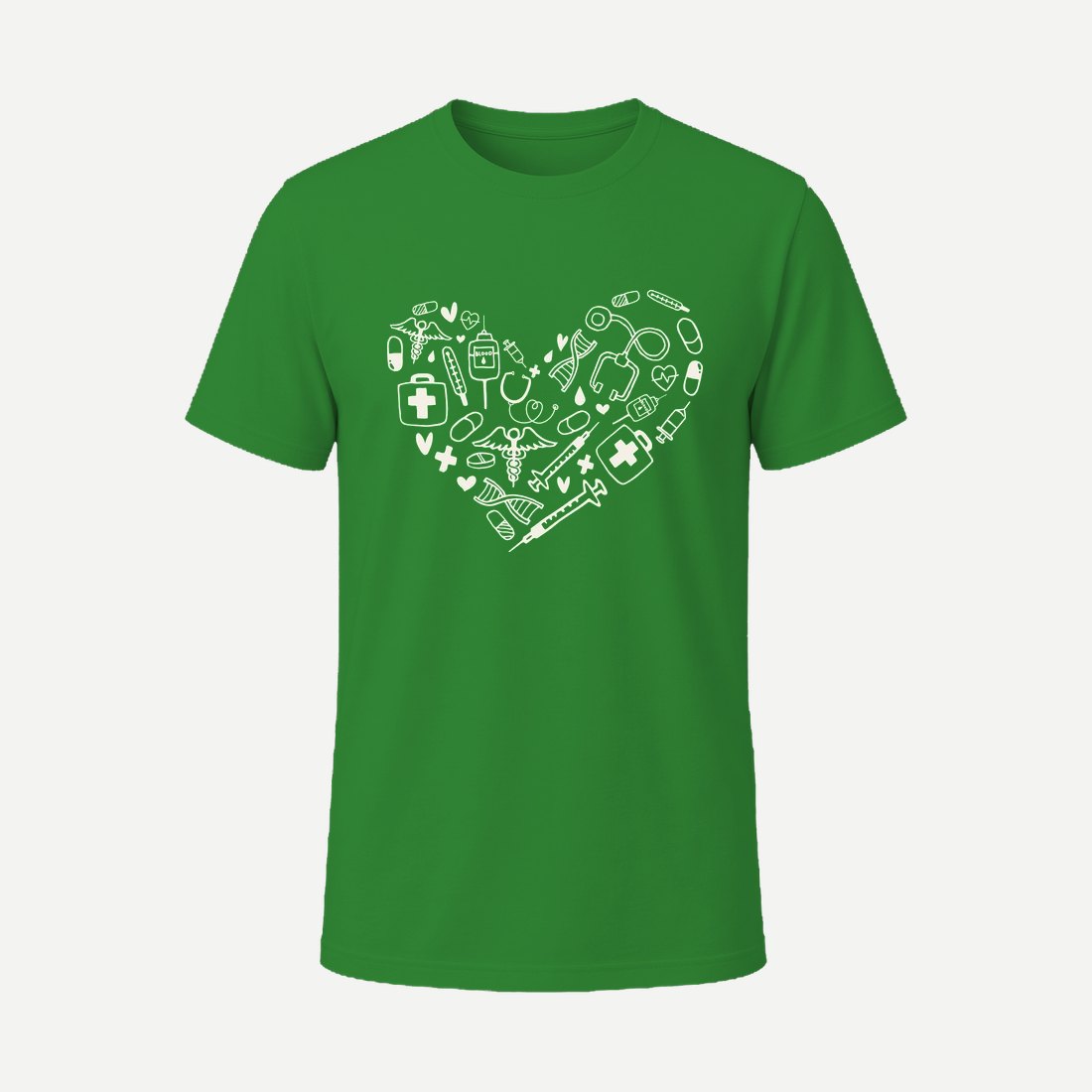 Heart Shape 01 Green