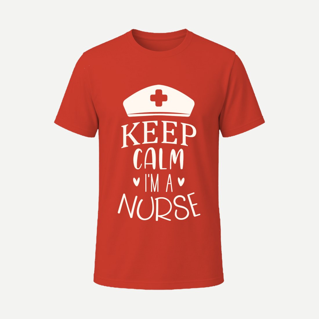 Keep Calm I M Nurse 01 Red