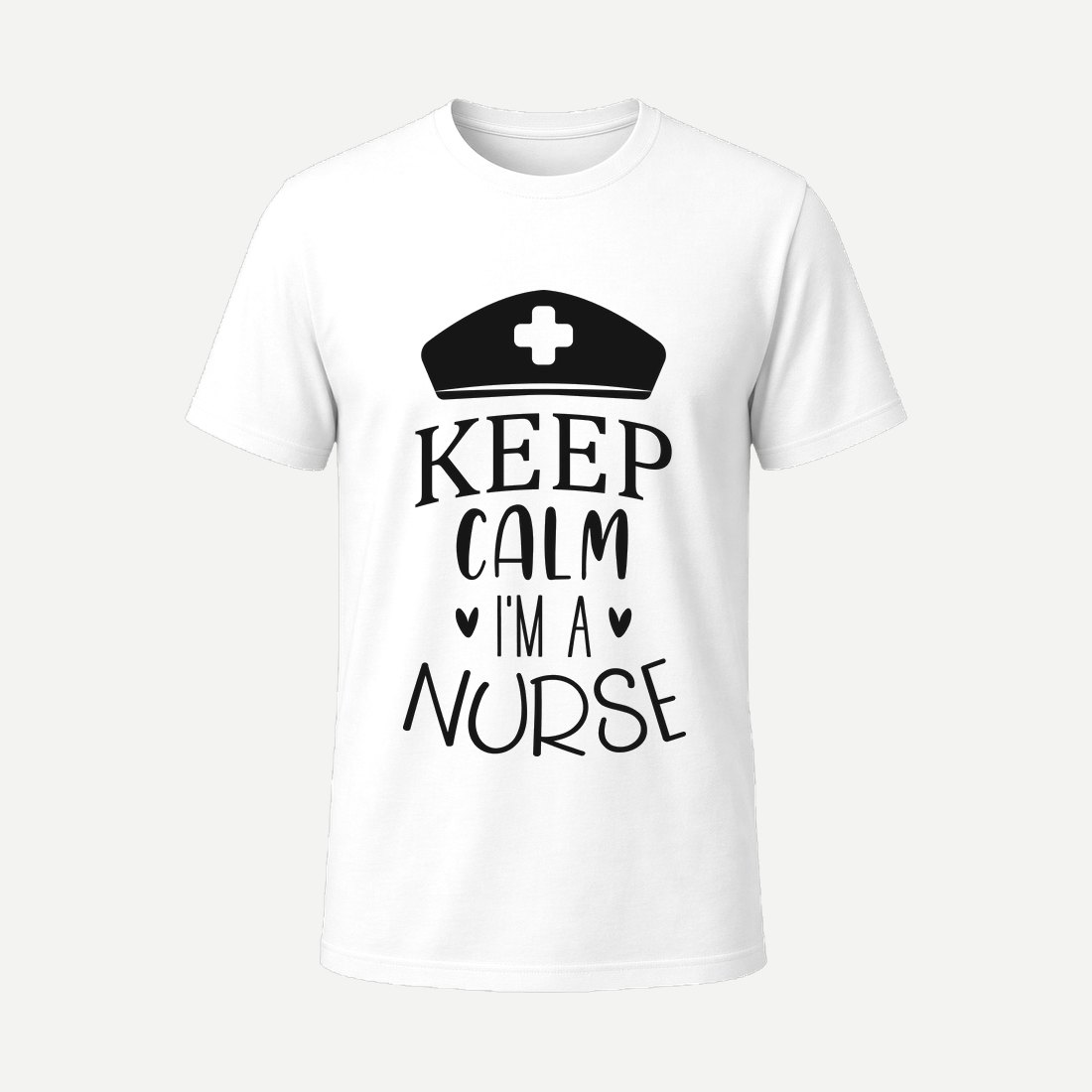 Keep Calm I M Nurse 01 White