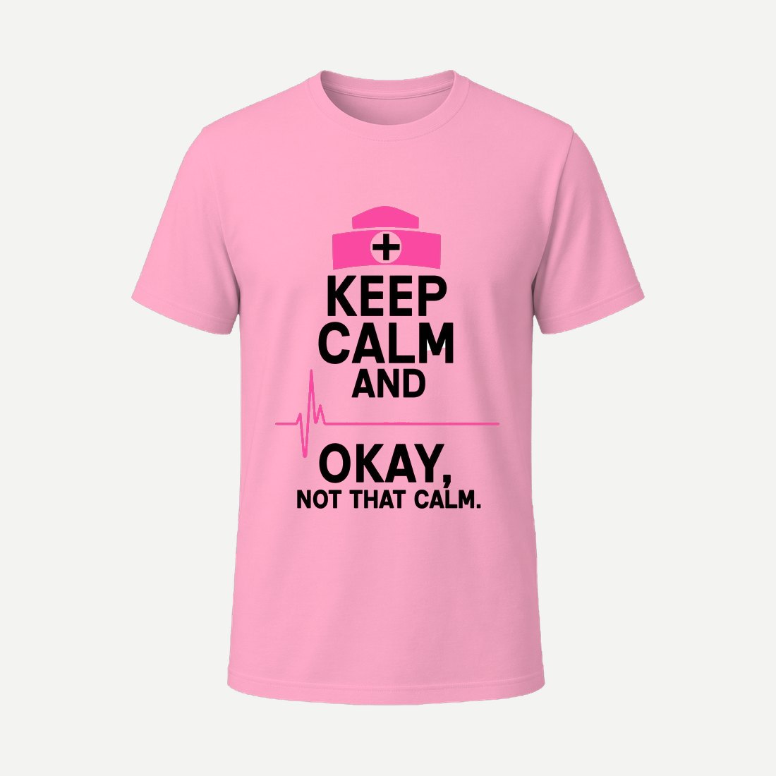 Keep Calm Nurse 0 5x Pink