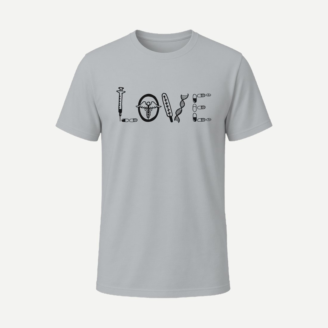 L O V E 01 Charcoal