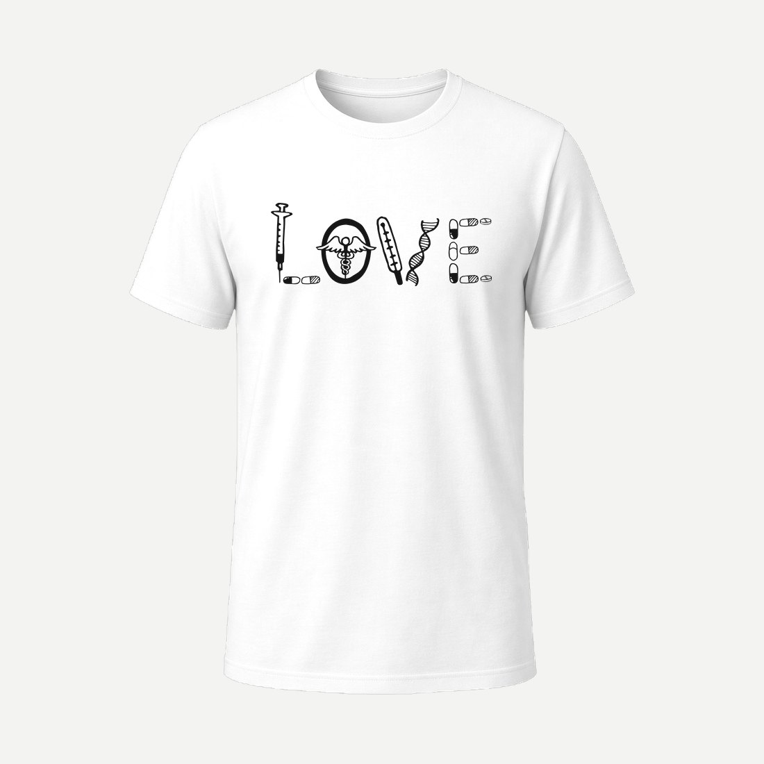L O V E 01 White