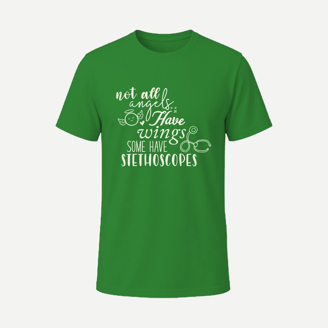 Not All Angels Have Wings 01 Green
