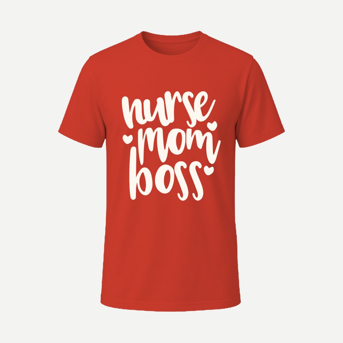Nurse Mom Boss Red