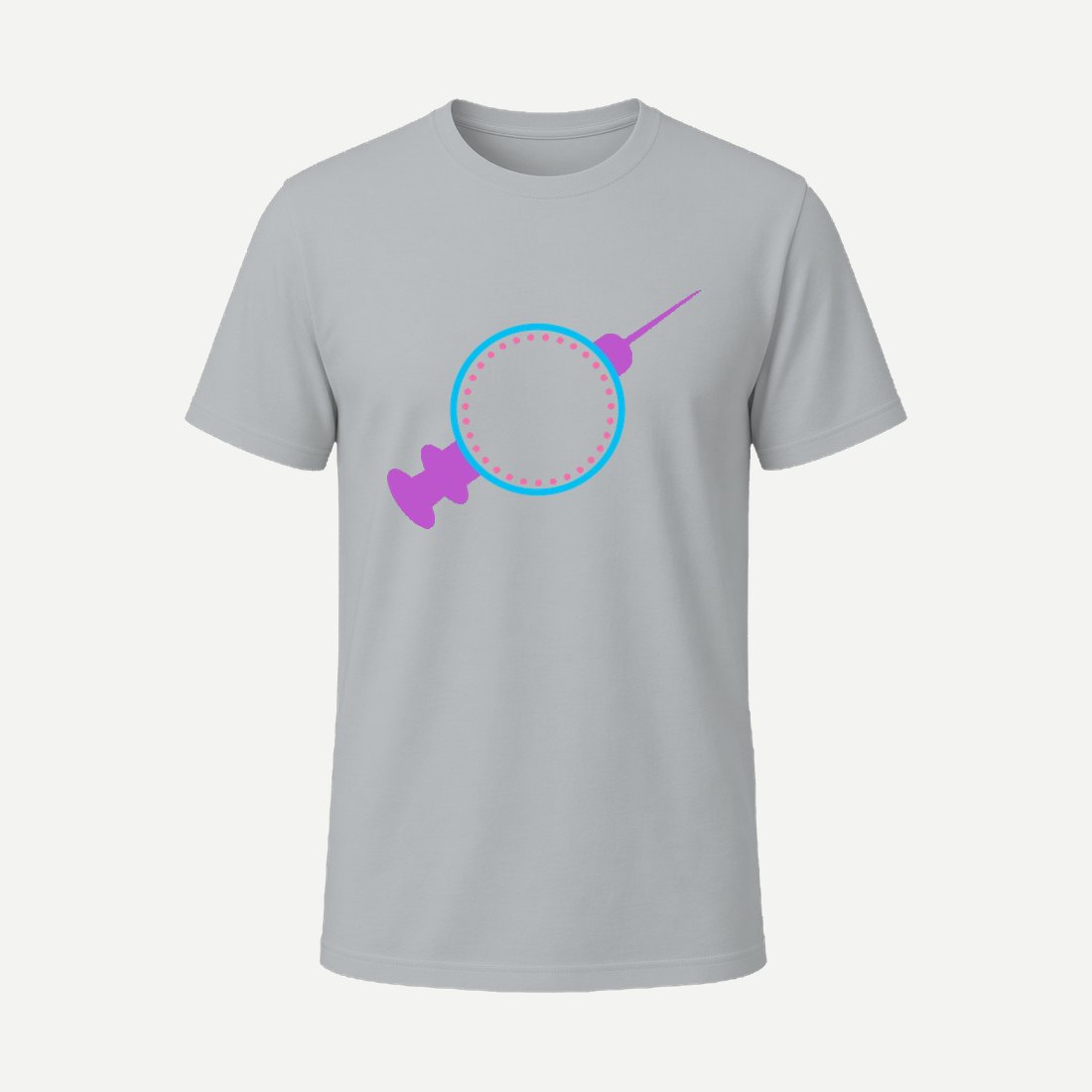 Nurse Monogram 10 Charcoal