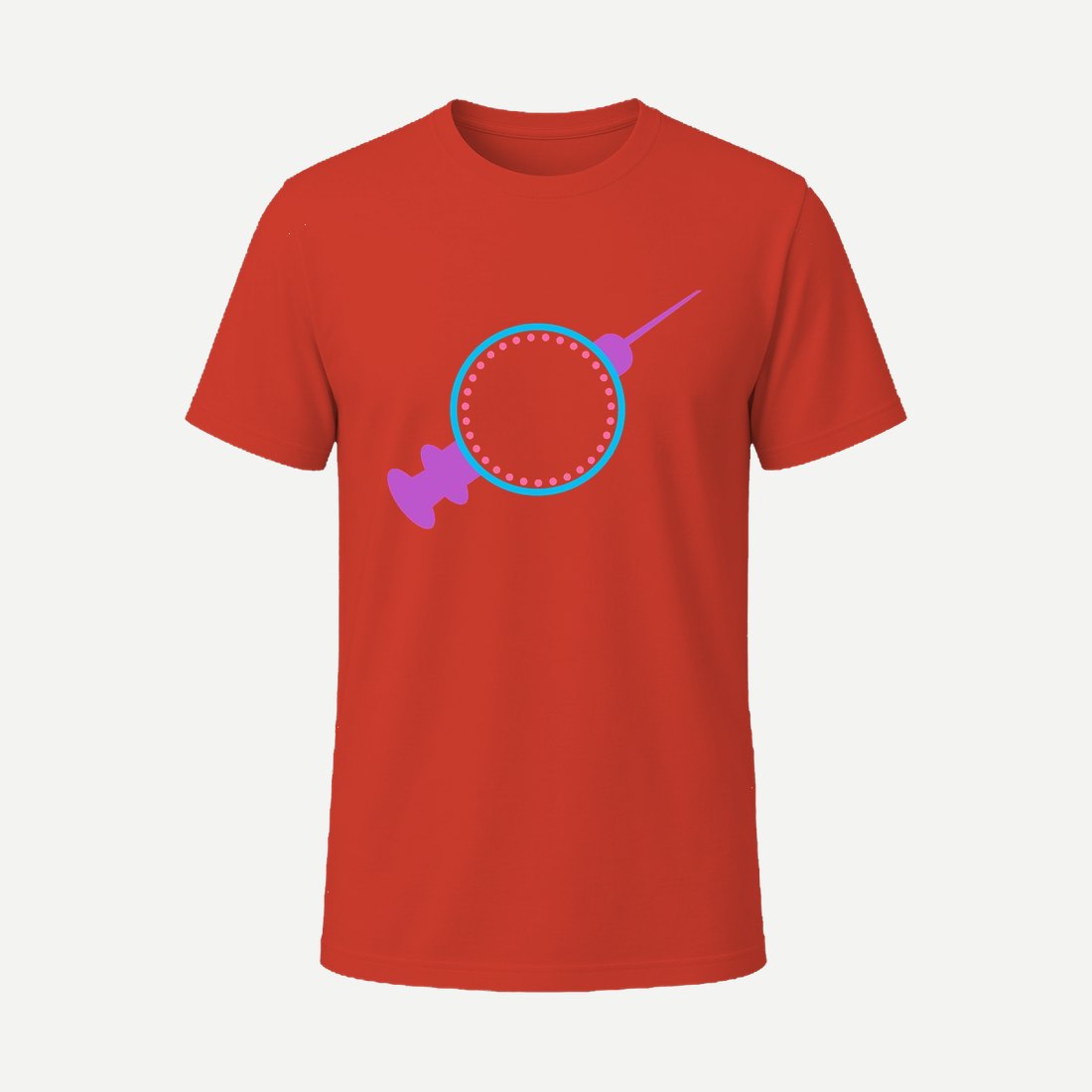 Nurse Monogram 10 Red