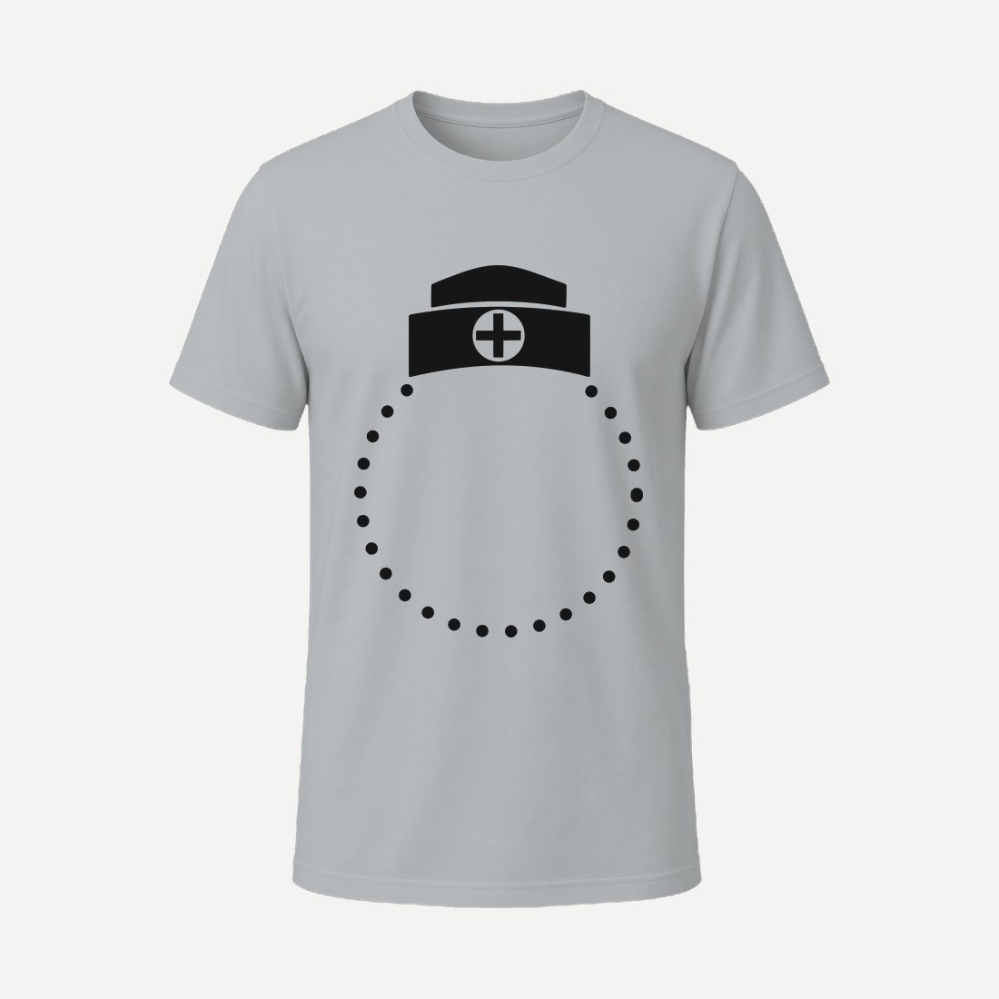 Nurse Monogram 3 Charcoal
