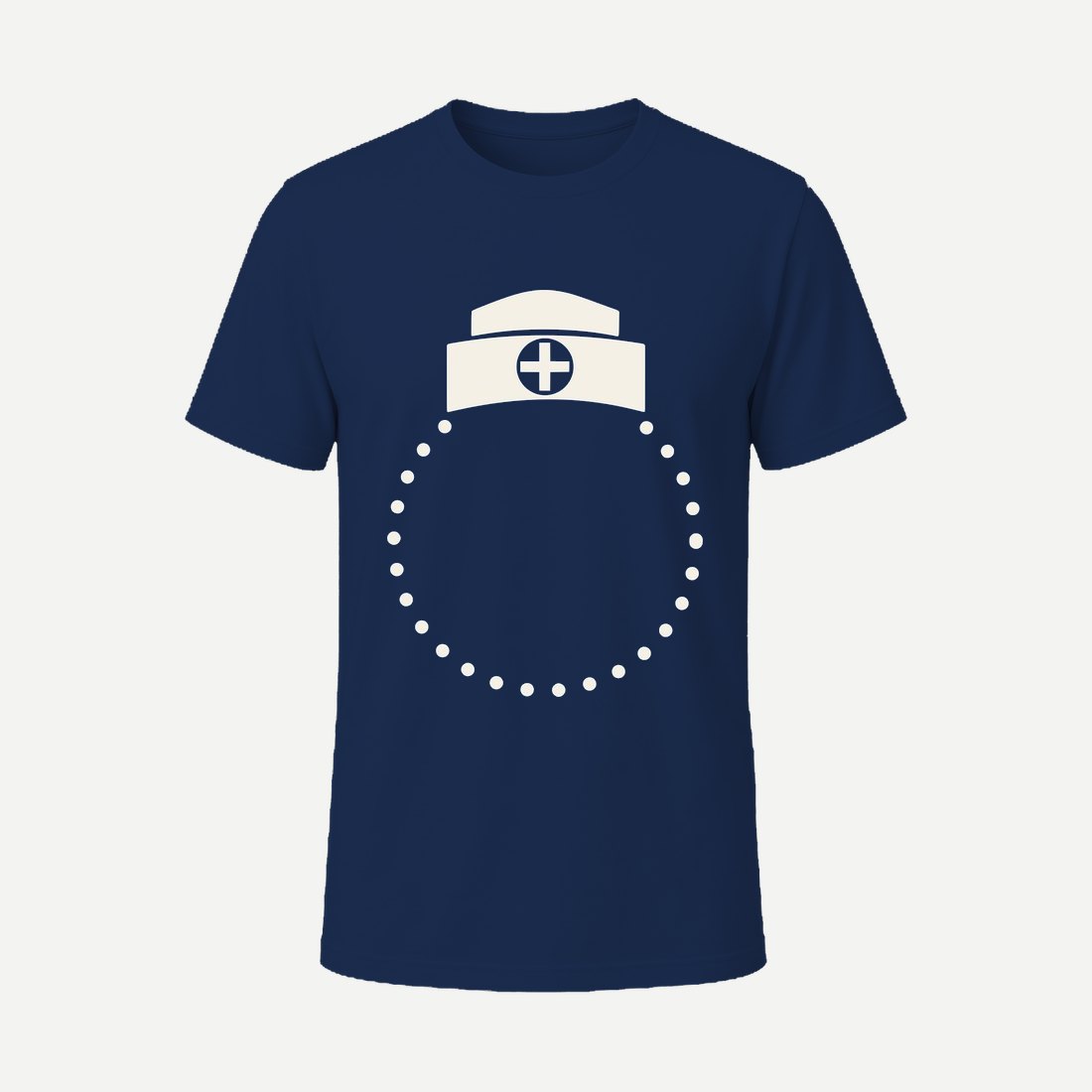 Nurse Monogram 3 Navy