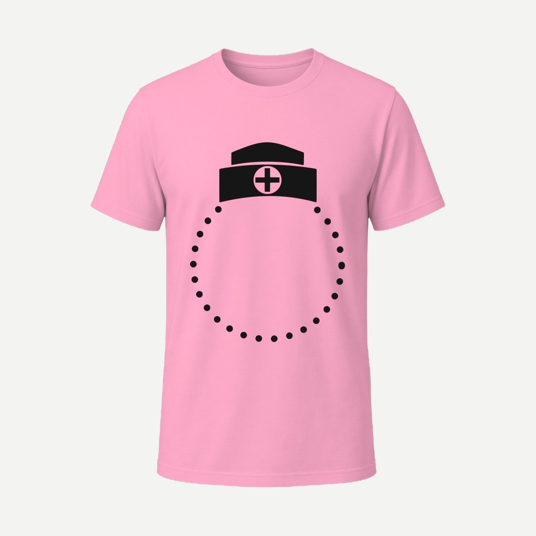Nurse Monogram 3 Pink