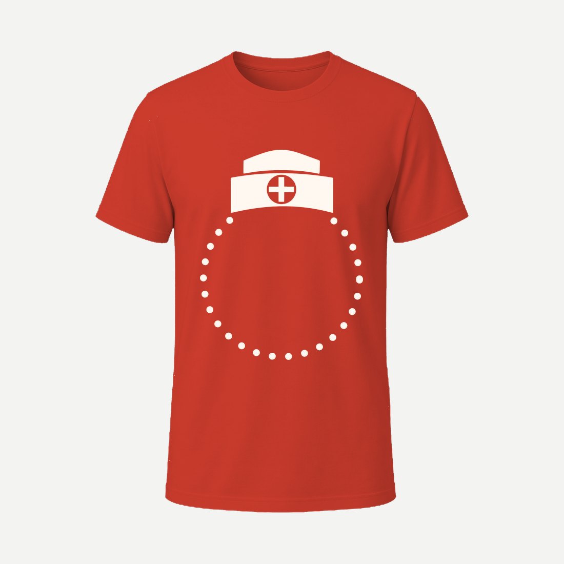 Nurse Monogram 3 Red