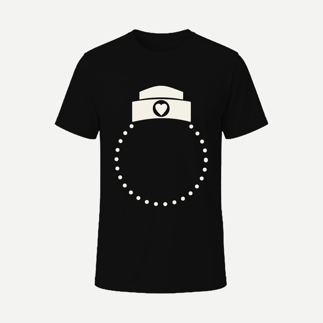 Circle Nurse Cap