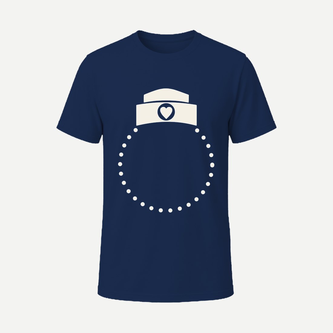 Nurse Monogram 4 Navy