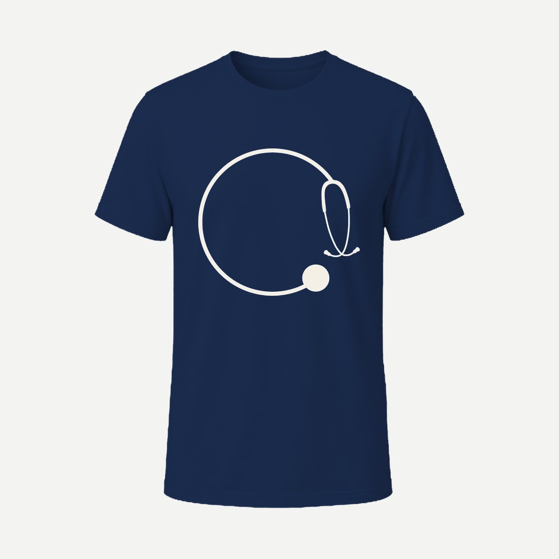 Nurse Monogram 7 Navy