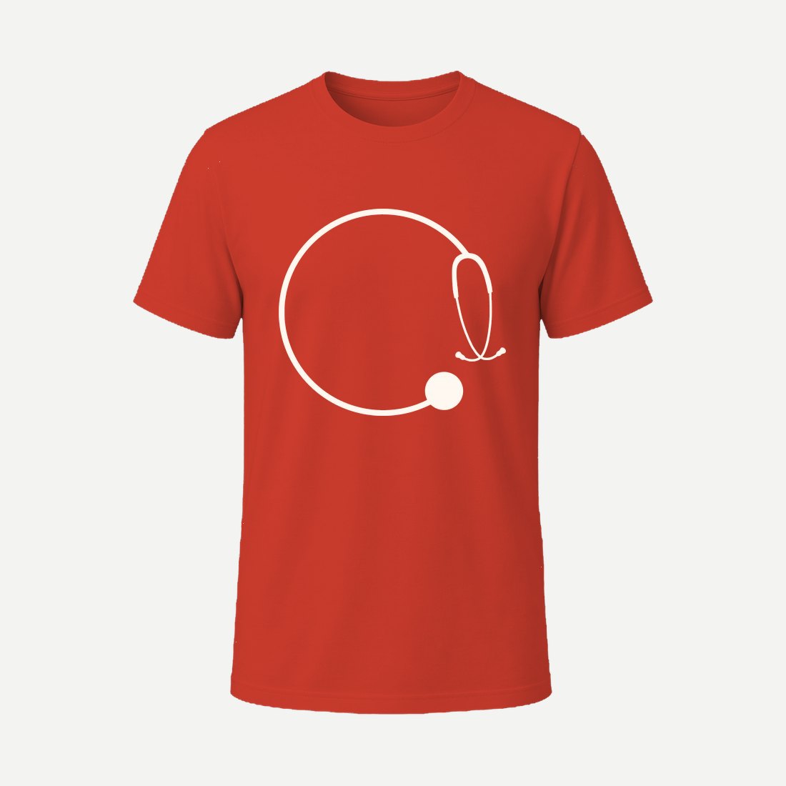 Nurse Monogram 7 Red