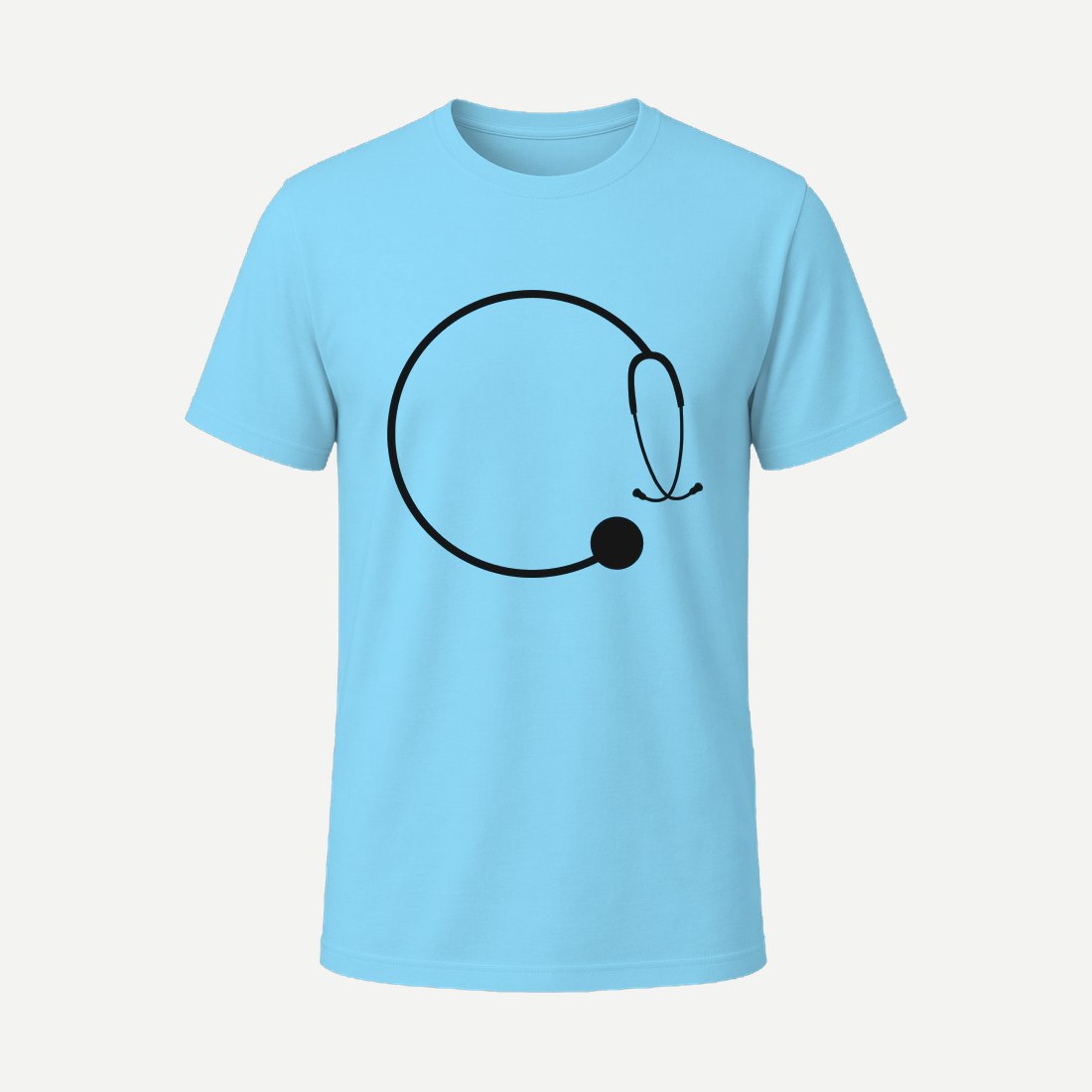 Nurse Monogram 7 Sky Blue