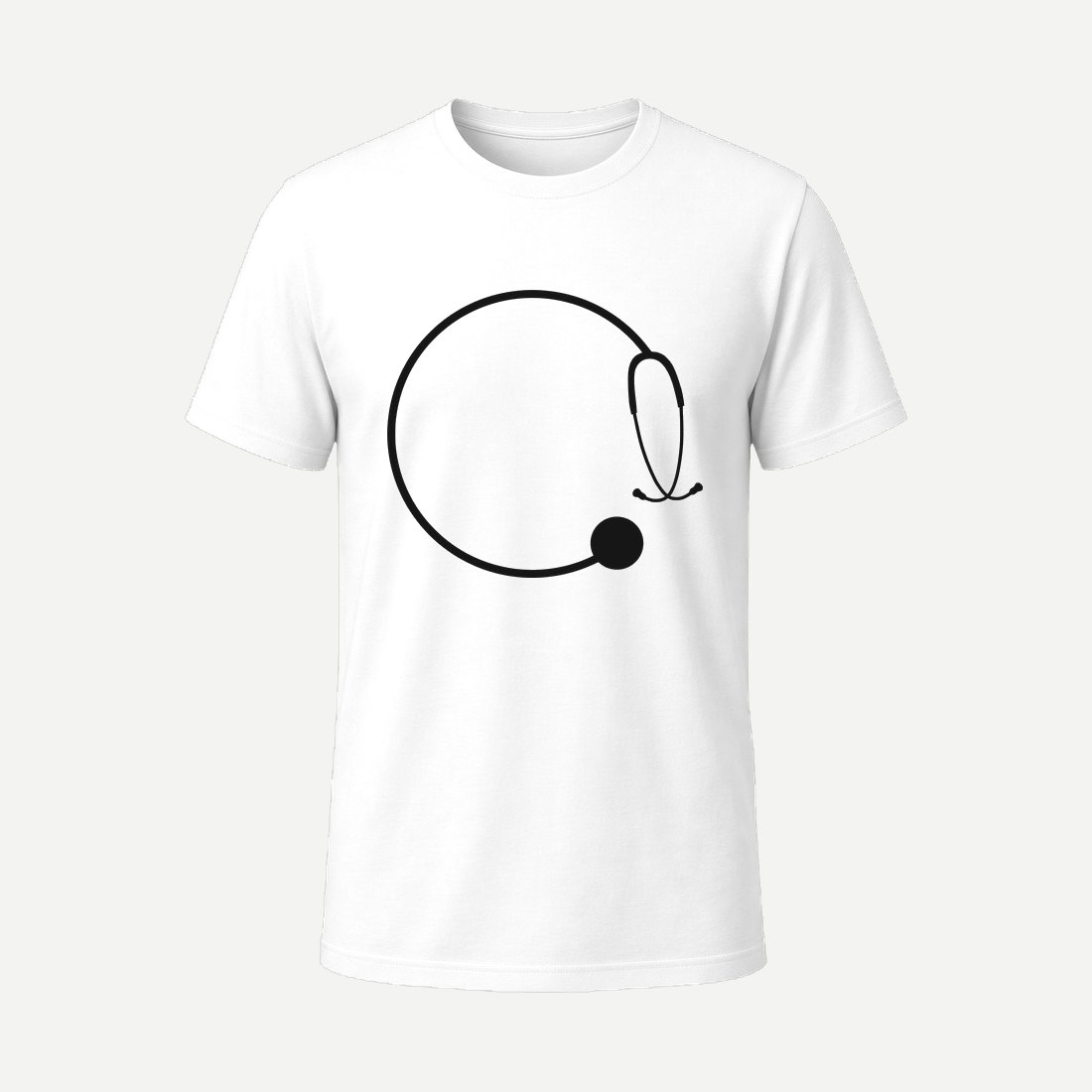 Nurse Monogram 7 White
