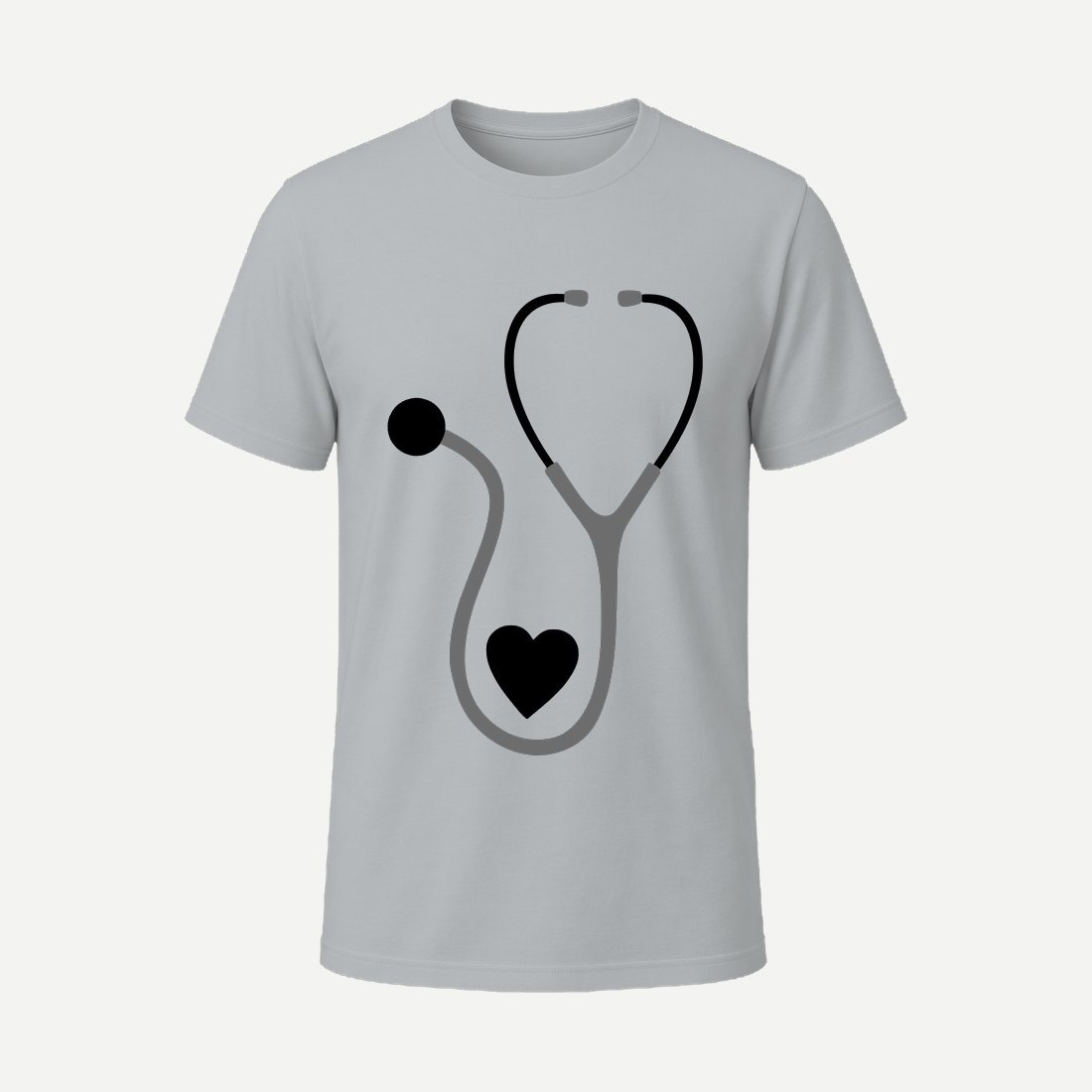 Nurse Monogram 8 Charcoal