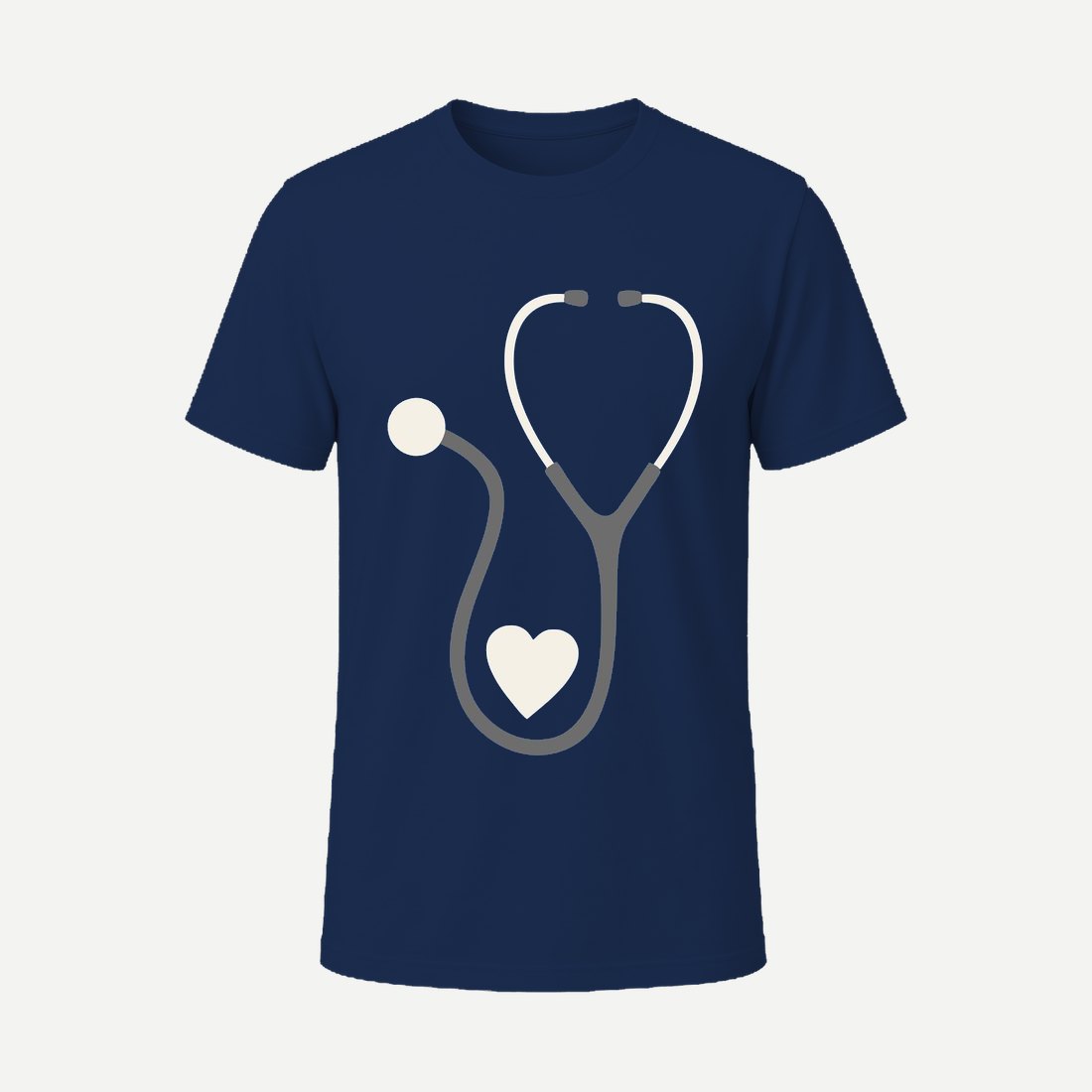 Nurse Monogram 8 Navy