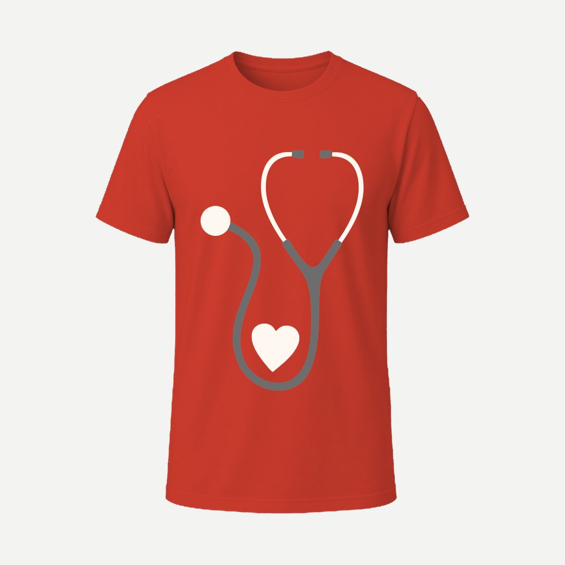 Nurse Monogram 8 Red