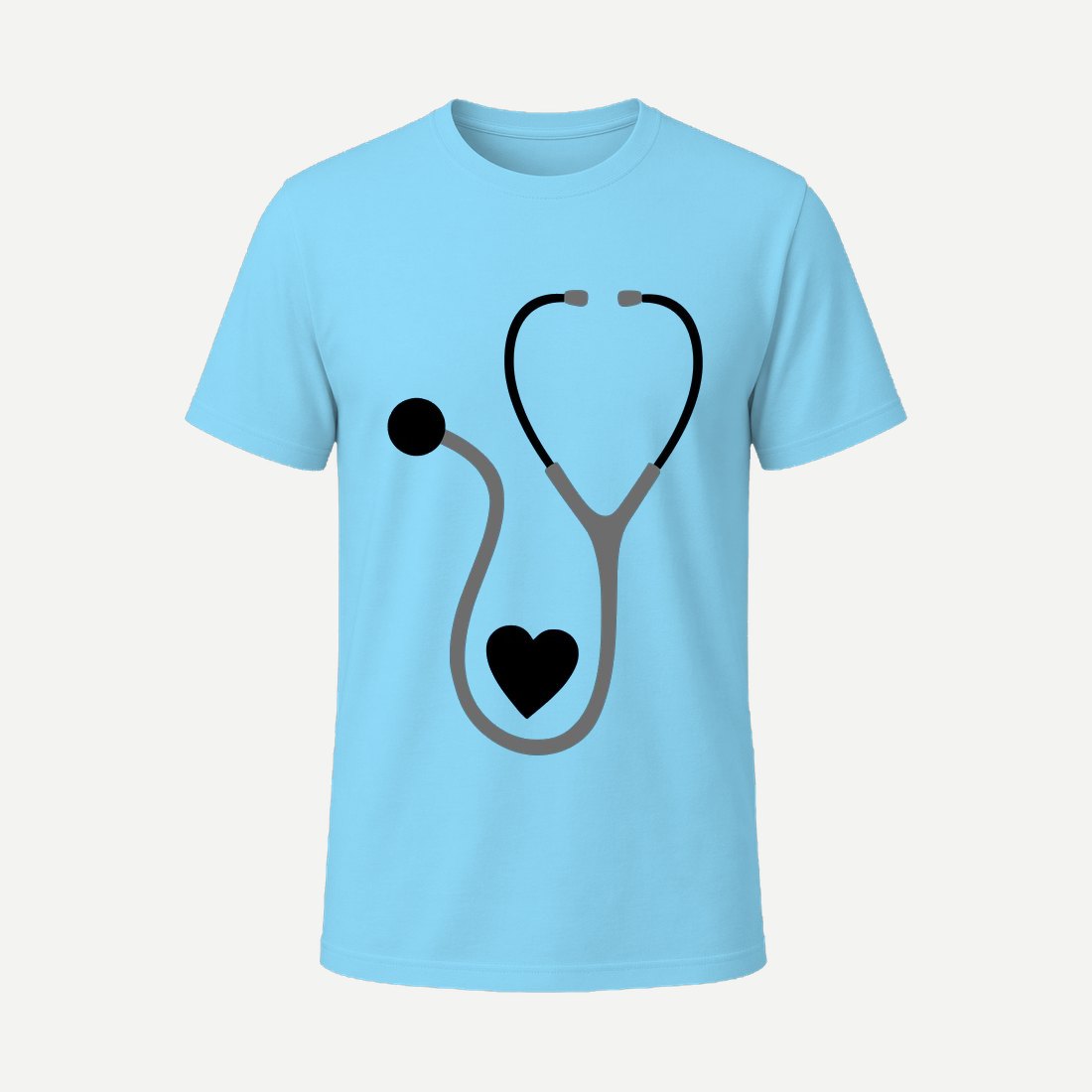 Nurse Monogram 8 Sky Blue