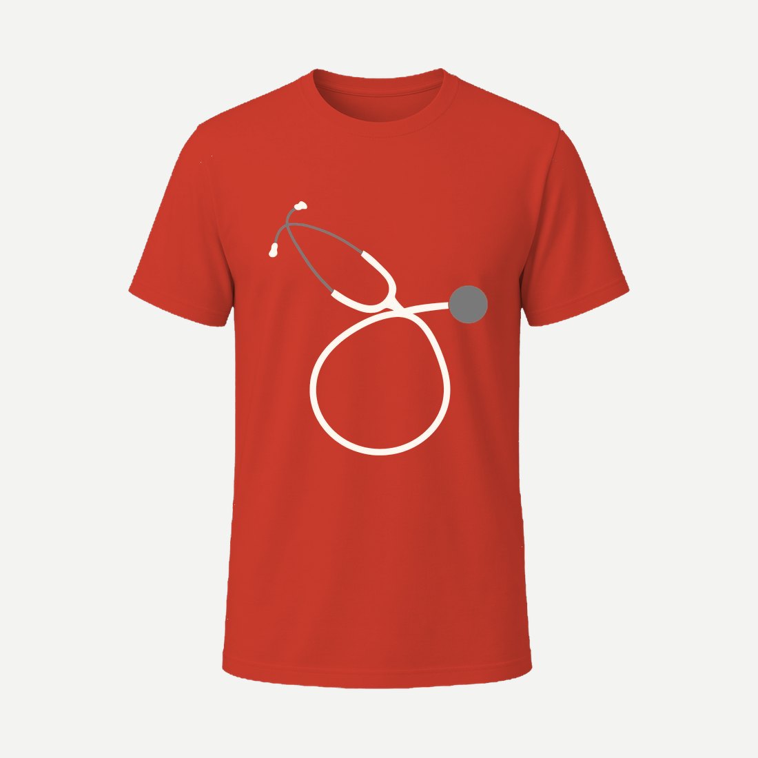 Nurse Monogram 9 Red