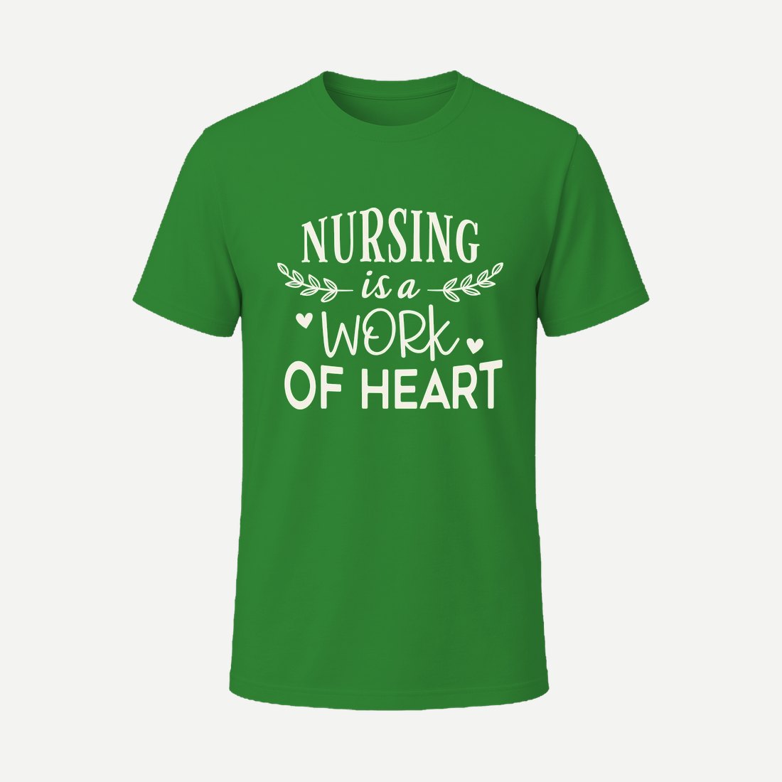 Nursing Work of Heart 01 Green