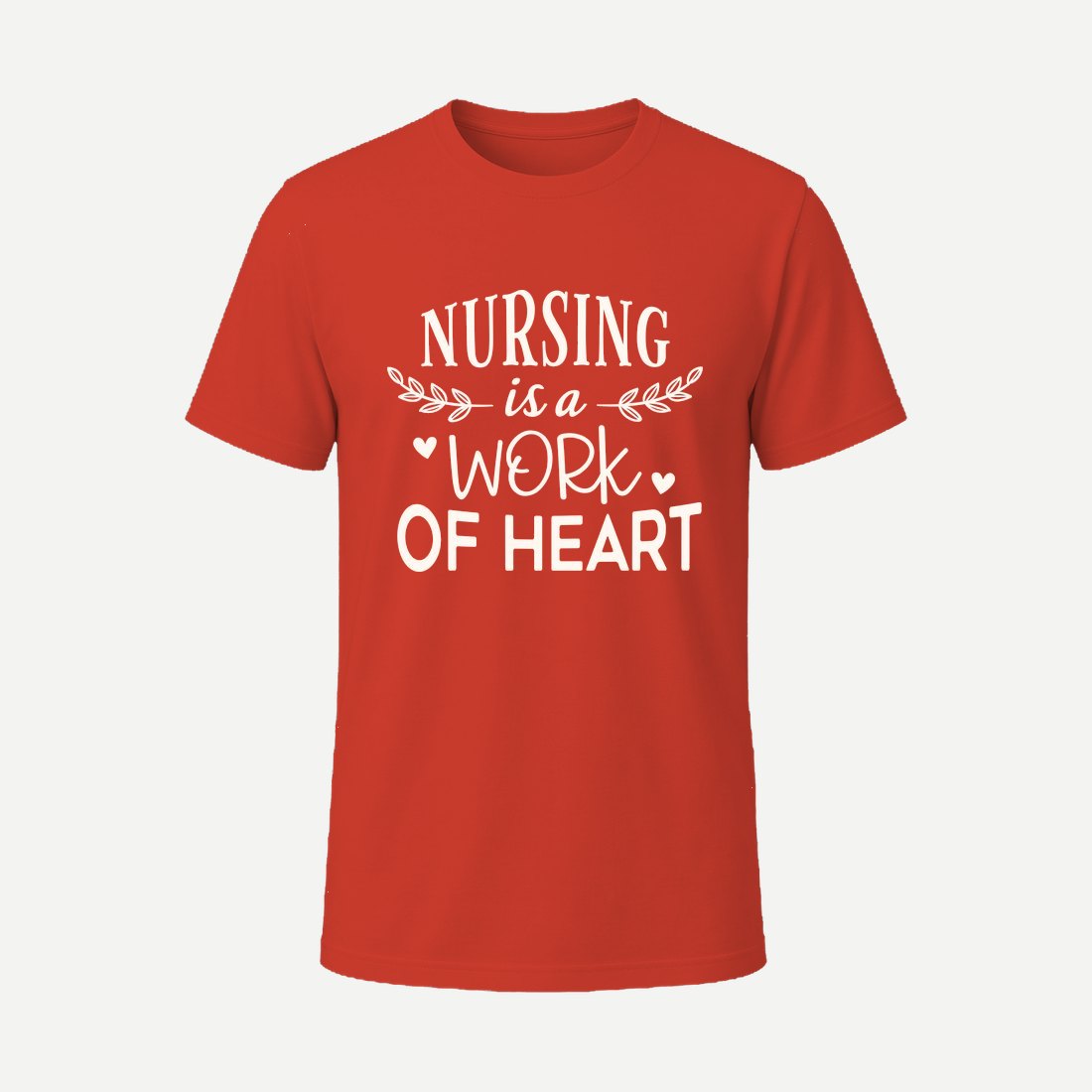 Nursing Work of Heart 01 Red