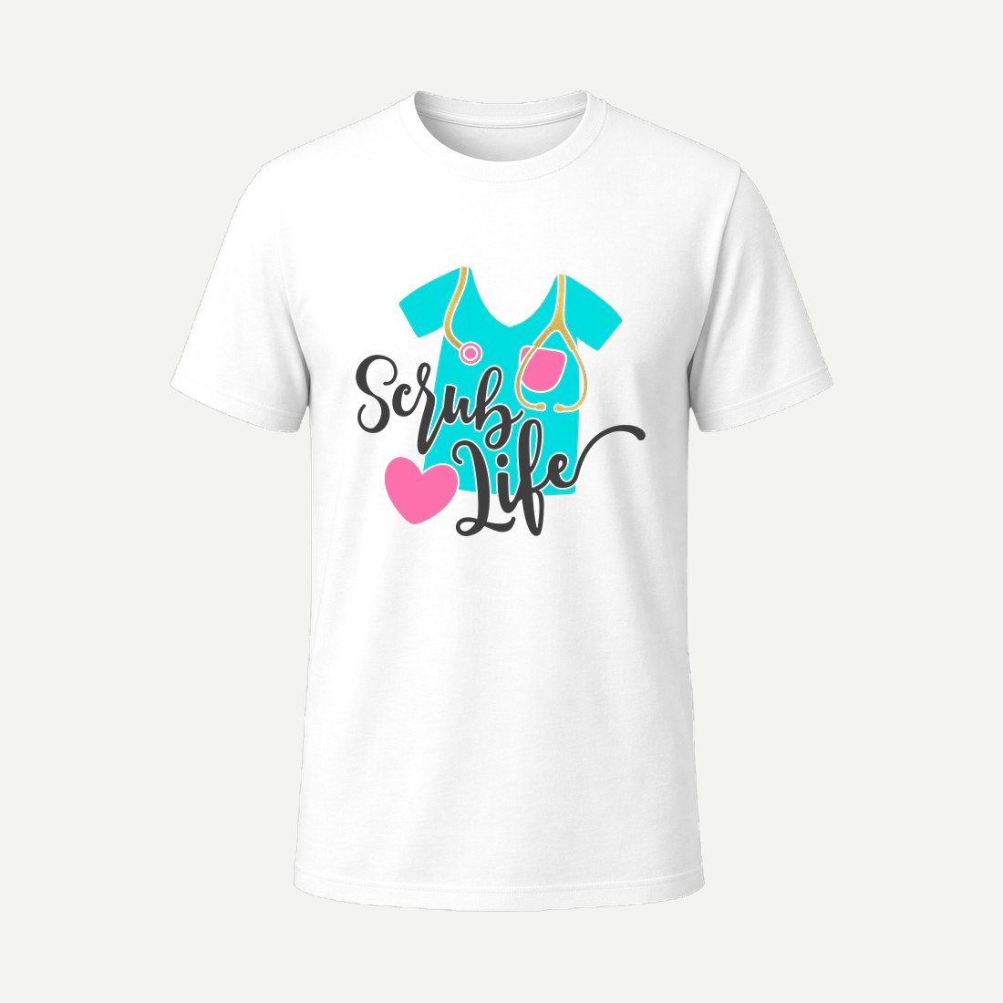 Scrub Life White