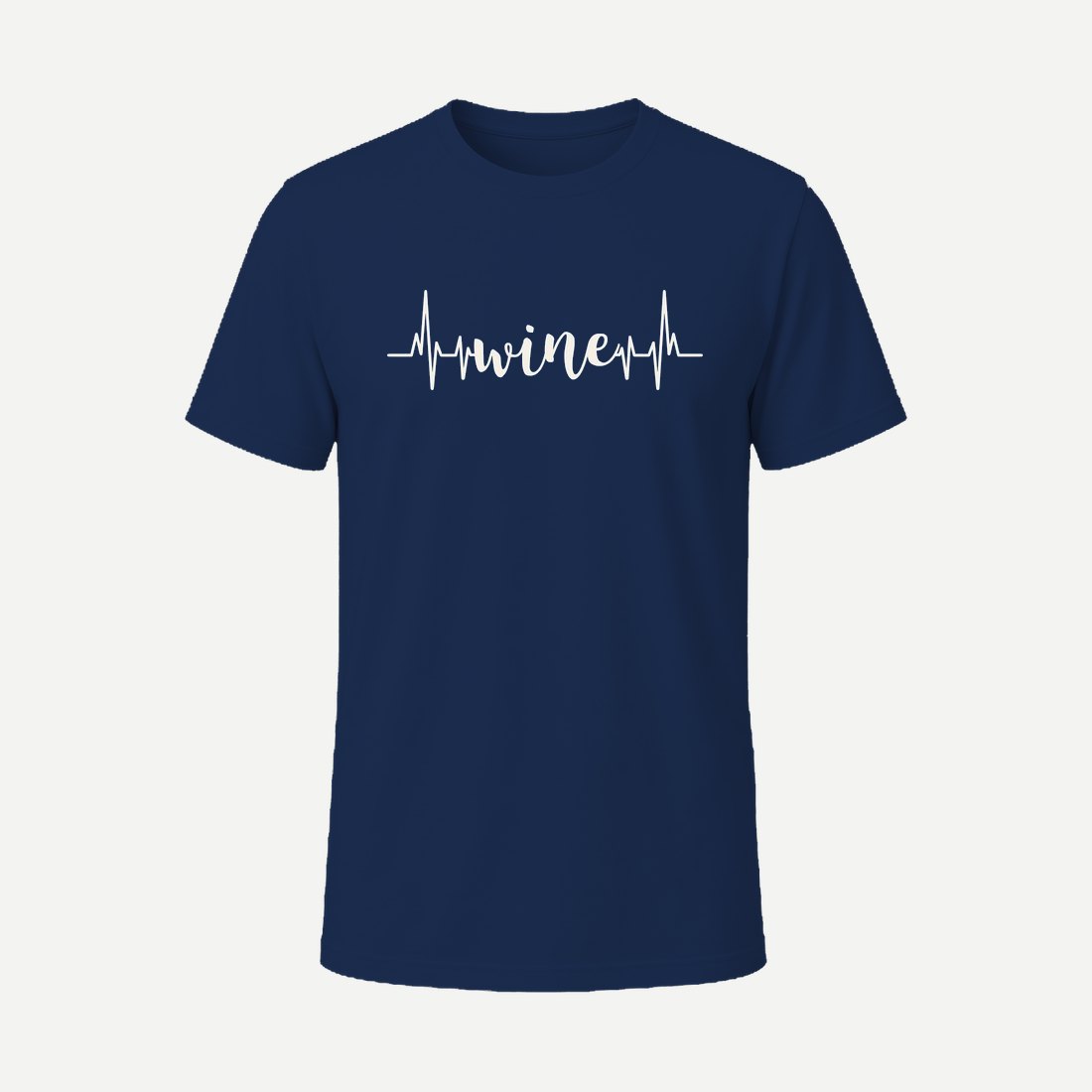 Wine Heartbeat Navy